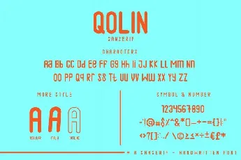 Qalin Duo font