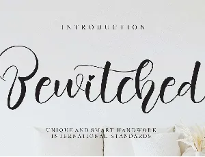 Bewitched font