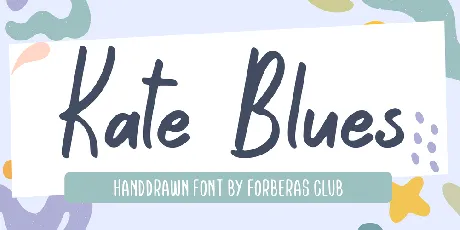 Kate Blues font