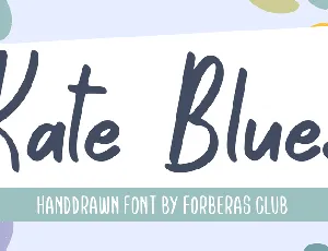 Kate Blues font