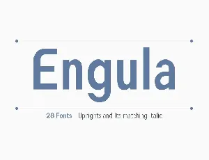 Engula font