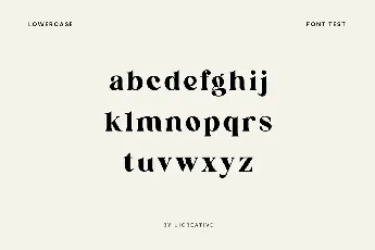 Minggola font