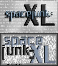 spacejunk:XL font