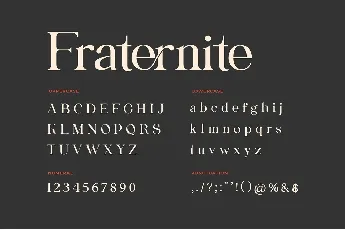 Fraternite font