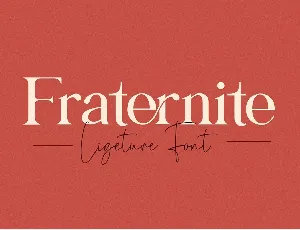 Fraternite font