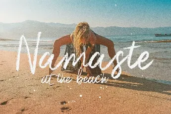 Coastline Brush font