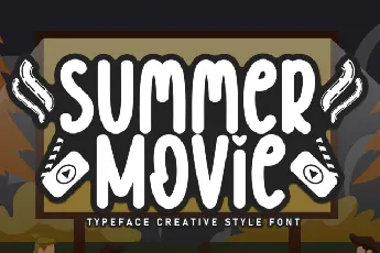 Summer Movie Display font