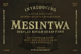 Mesintwa font