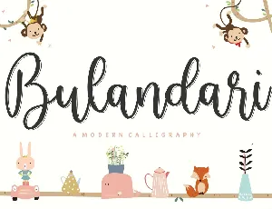 Bulandari font