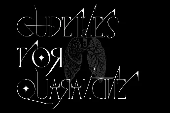 QUARANTINE REGULATIONS font