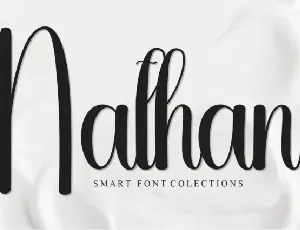 Nathan Script Typeface font