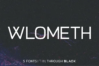 Wlometh font