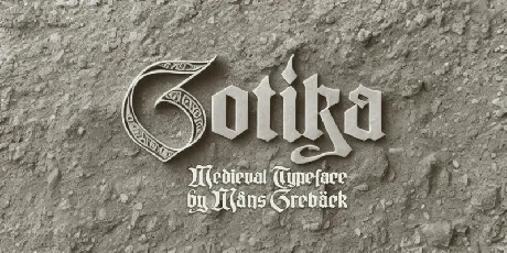 Gotika Ornament font