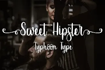 Sweet Hipster Script font