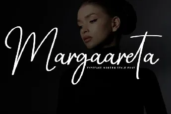 Margareta Handwritten font