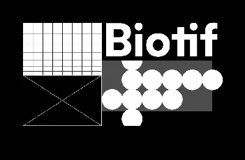 Biotif font