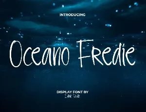 Oceano Fredie Demo font