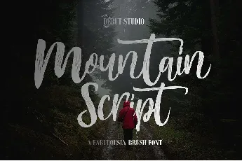 Mountain Brush Free font