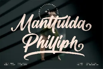 Manttulda Philliph font