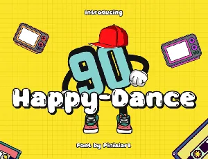 Happy-Dance font