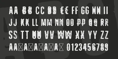 VTKS CRIMINAL 75 font