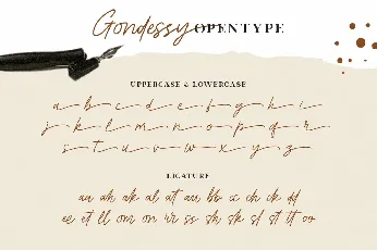 Gondessy font