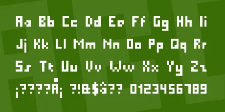 Pixel Millennium font