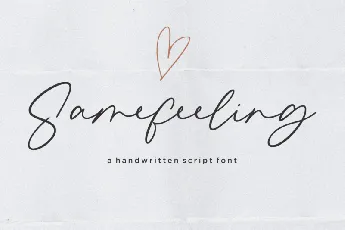 Samefeeling font