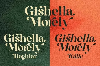 Gishella Morely font