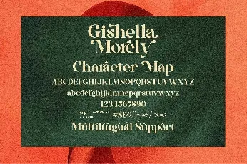 Gishella Morely font