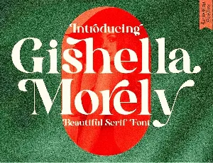 Gishella Morely font