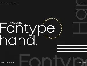 Fontype Hand