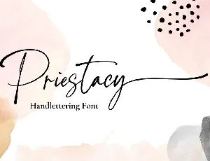 Priestacy font