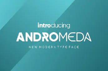 Andromeda Typeface font