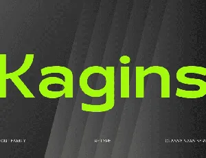 Kagins font