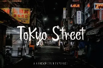 Tokyo Street font