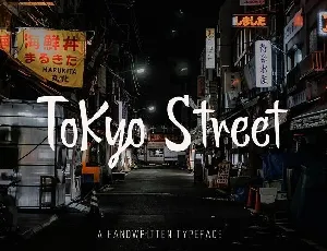 Tokyo Street font