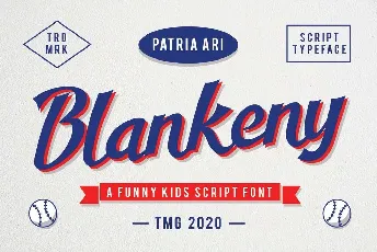 Blankeny font