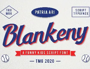 Blankeny font