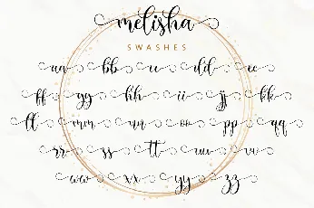 Melisha font