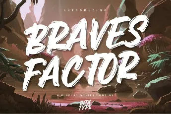 Brave Factor font