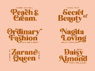 Sunshine Orange font