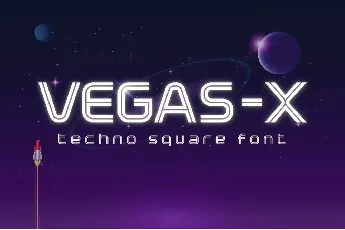 Vegas-X font