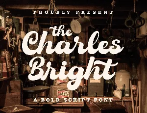 Charles Bright font