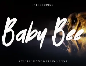 Baby Bee font