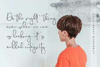 Aubrielle Script font