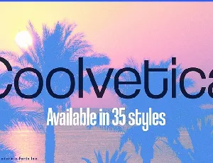 Coolvetica font