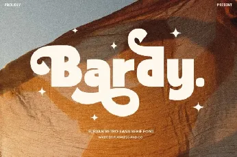 Bardy font