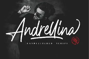 Andrellina Signature font