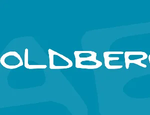 Goldberg font